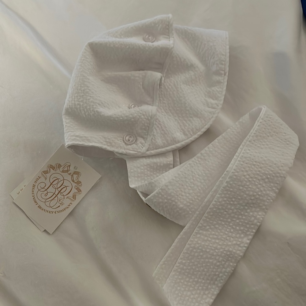 Beaufort Bonnet - white bonnet with tags. Never worn. Perfect condition